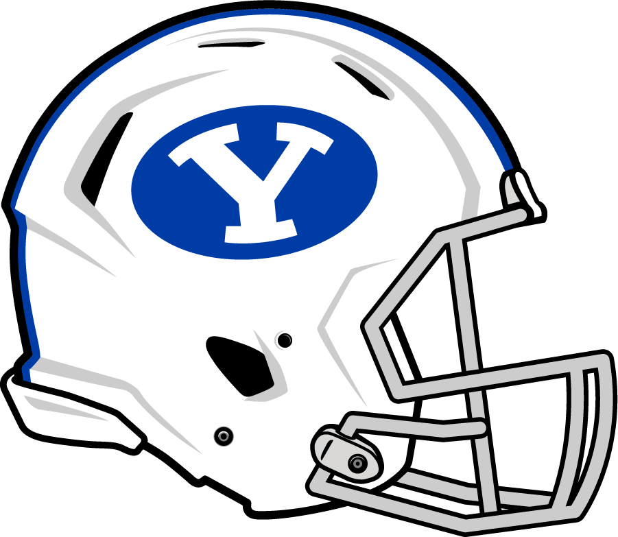 Brigham Young Cougars 2020-Pres Helmet Logo t shirts iron on transfers...